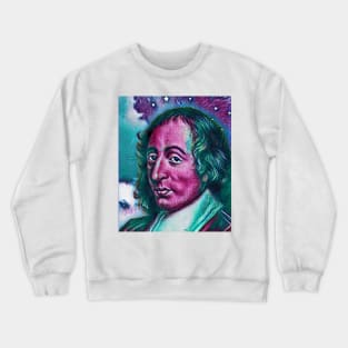 Blaise Pascal Portrait | Blaise Pascal Artwork 6 Crewneck Sweatshirt